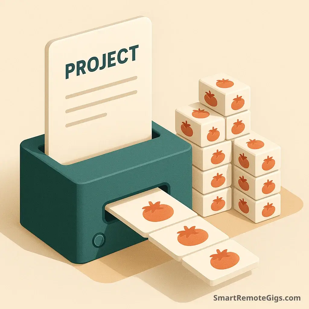 A Practical Example: Writing a Report with Pomodoro + GTD