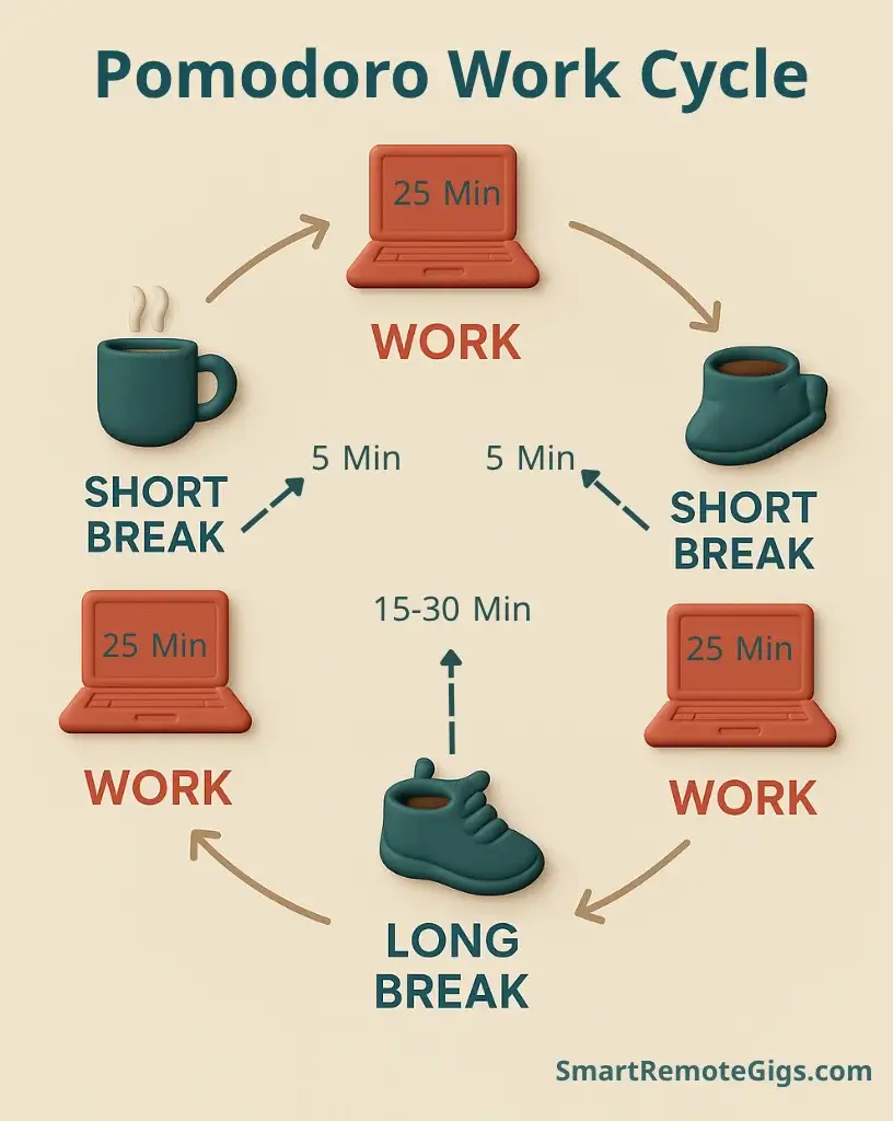 The Complete Pomodoro Cycle