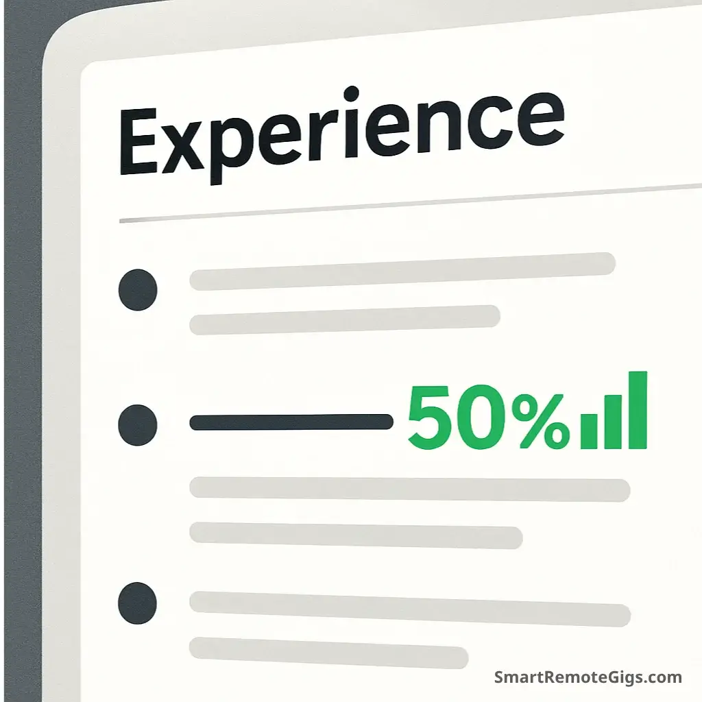 Quantify Your Achievements in the Experience Section