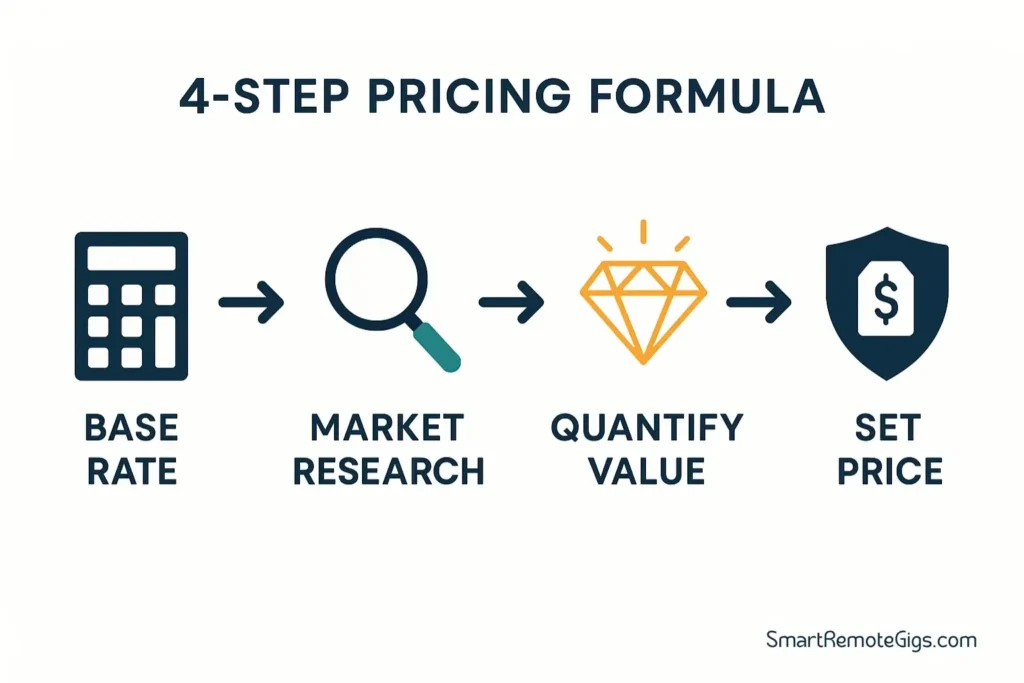 The Value-Based Pricing Formula: Our 4-Step Method