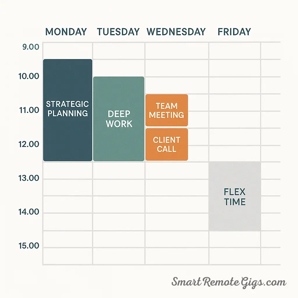 Create Your Time-Block Blueprint