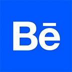 The official logo for Behance, a portfolio platform for creatives.