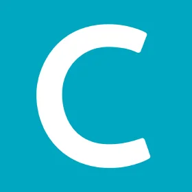 The official logo for Contently, a portfolio platform for designers.