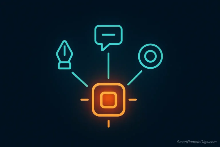 An illustration of the all-in-one Writesonic platform, showing integrated AI writing, chatbot, and image generation tools on a single dashboard.