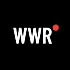 A user on the We Work Remotely platform, which features job listings with code and design icons, representing its tech focus.