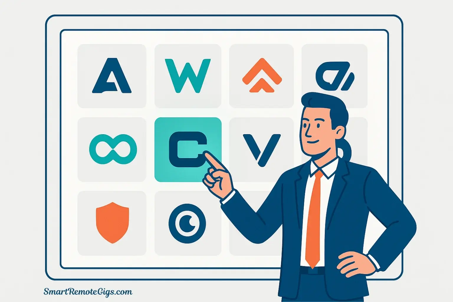 A project manager selecting from a curated list of top fully-remote companies that are actively hiring for PM roles in 2025.