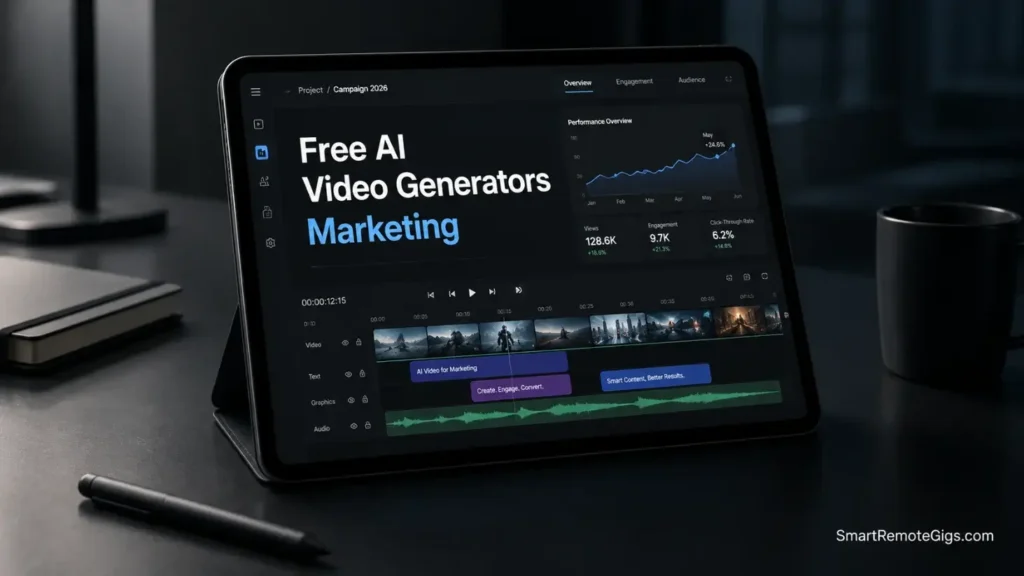Free AI Video Generators for Marketing 2026: 5 Tools [ROI]