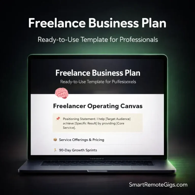 Freelance Business Plan Template