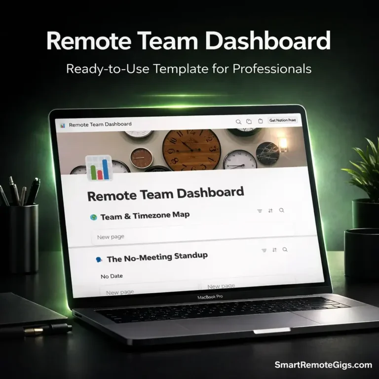 Remote Project Management Template