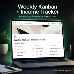 Weekly Gig Tracker Template