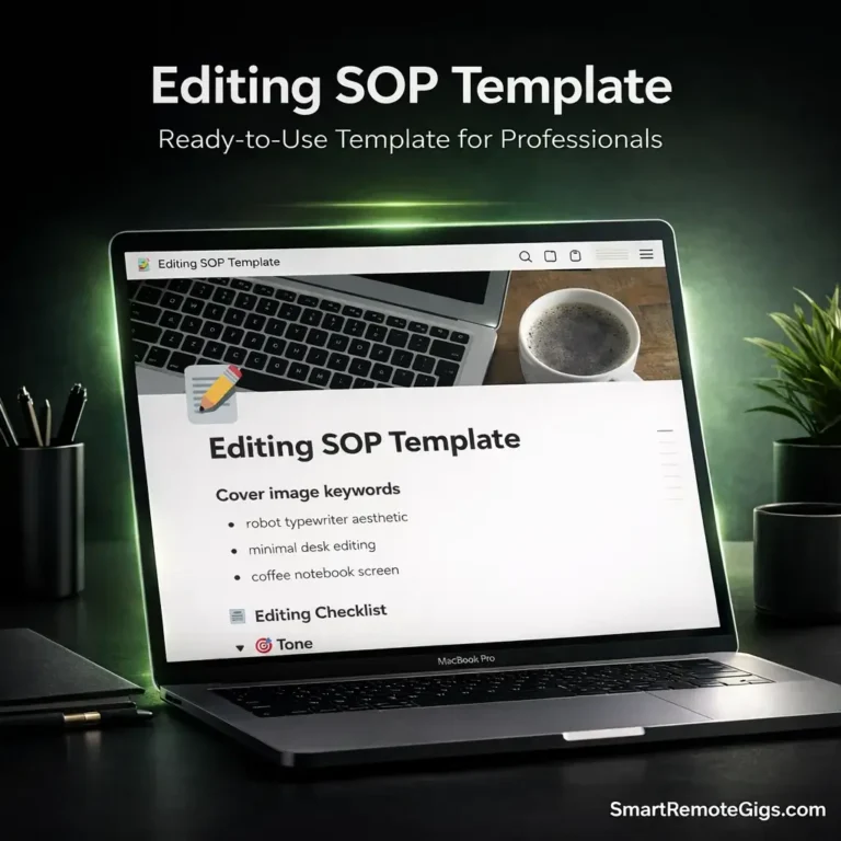 AI Content Checklist Template