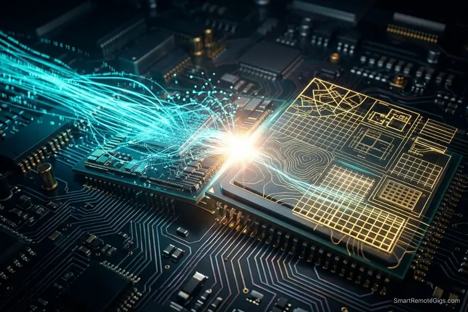 A 3D conceptual illustration representing the high ROI of combining a ChatGPT travel planner with a dedicated AI map wrapper in a two-tool stack.