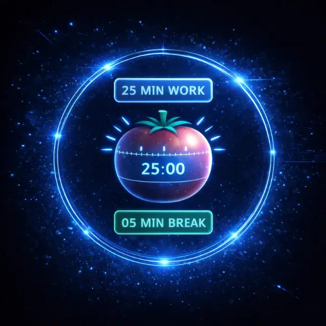 Free Online Pomodoro Timer 2026 — Deep Focus Mode