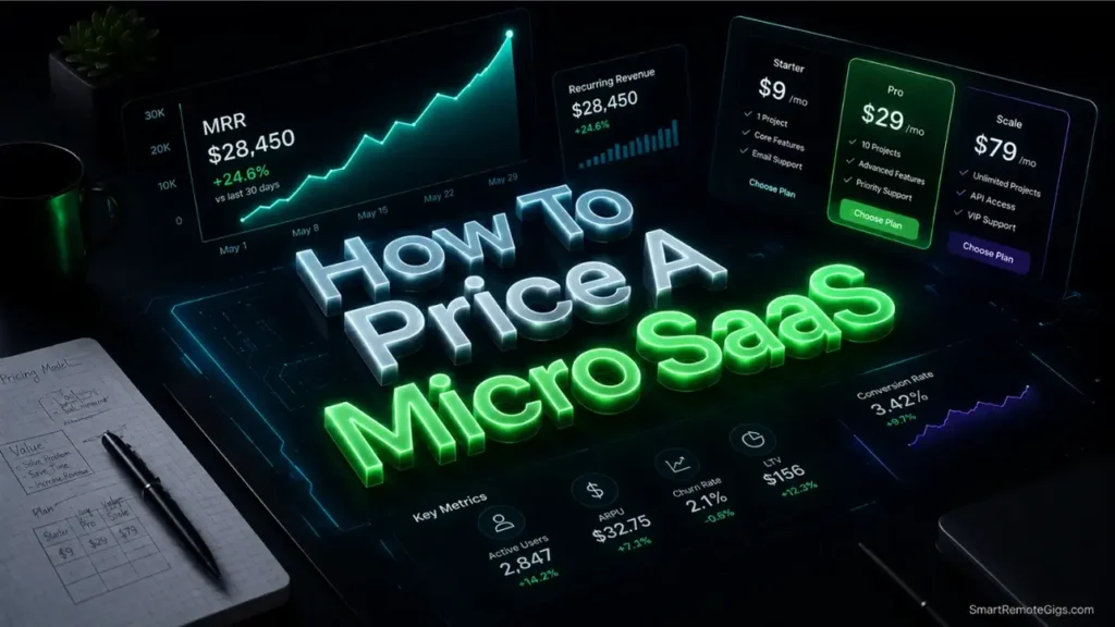 How To Price A Micro SaaS 2026: Max MRR Strategy [Data]