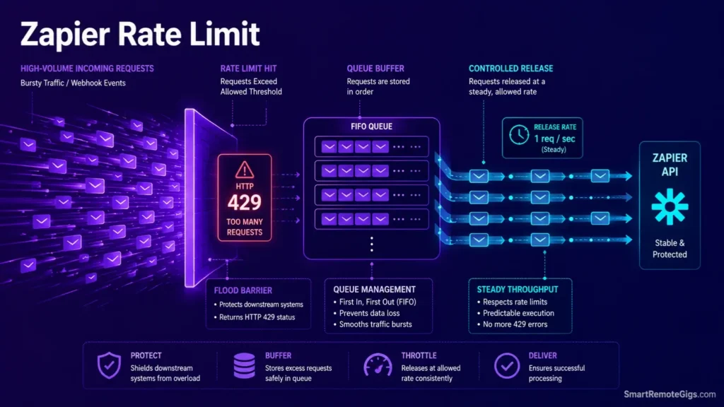 Zapier Rate Limit 2026: Bypass 429 & Task Loops [Fix]