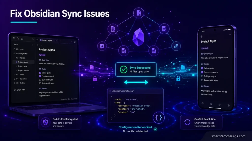 Fix Obsidian Sync Issues 2026: Plugin Repair [Tested]