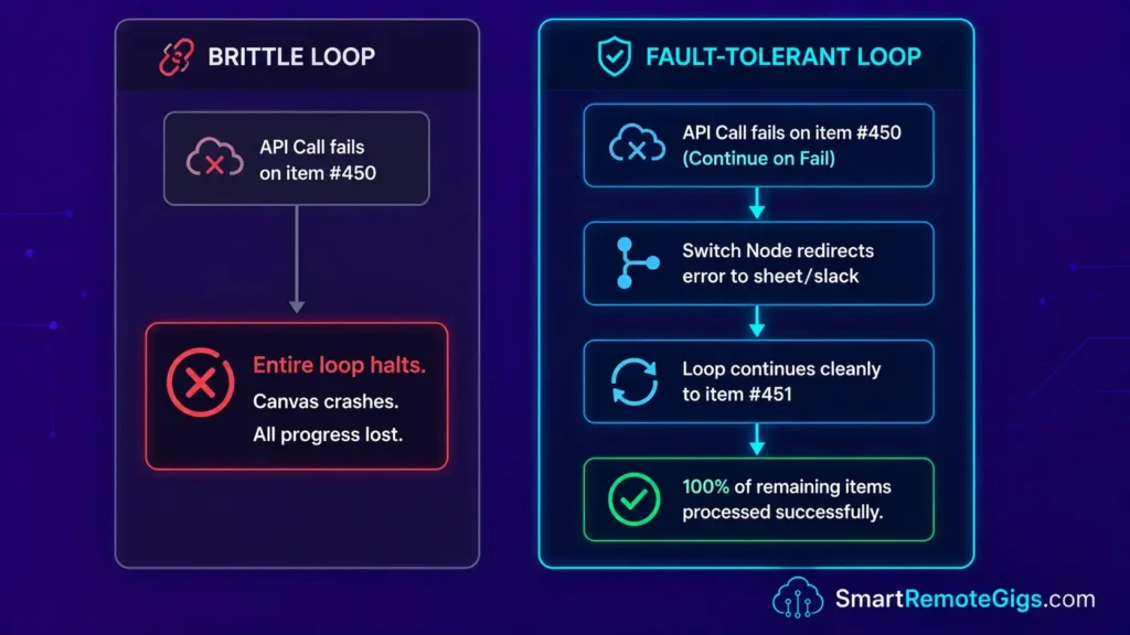 Flowchart comparison mapping why auto-sending raw AI pitches triggers platform bans compared to the safe path of AI draft generation for manual human rewriting.