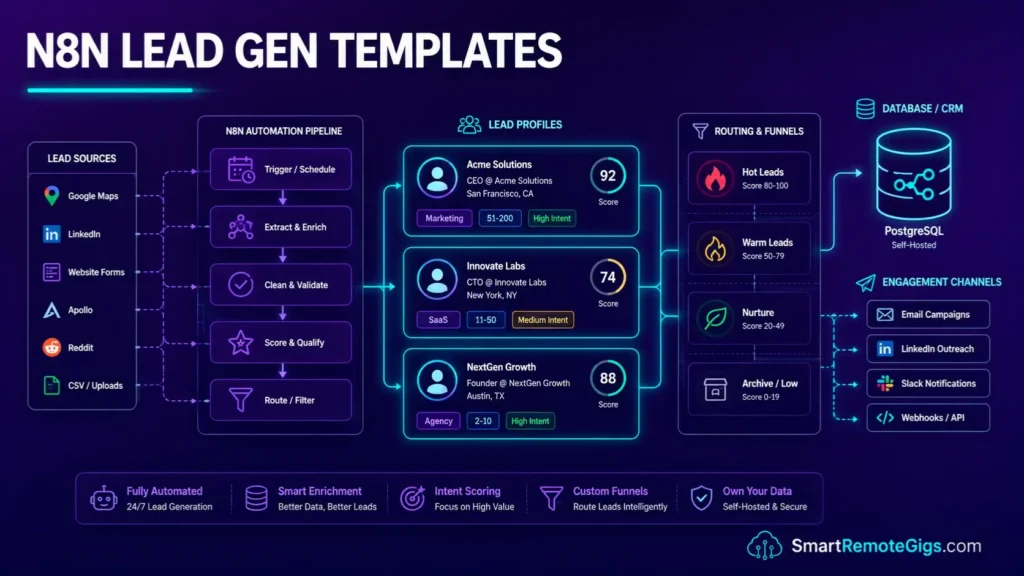 n8n Templates Lead Gen 2026: B2B Automation [My Setup]