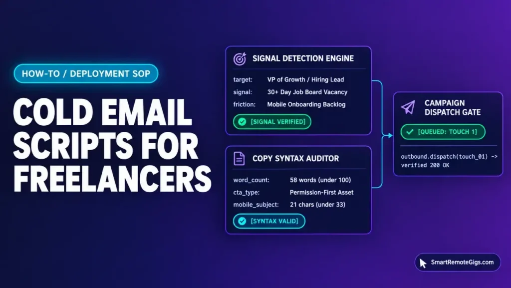 Cold Email Templates for Freelancers: 7 B2B Outreach Frameworks